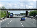 Southbound M40, Bridge at Junction 2