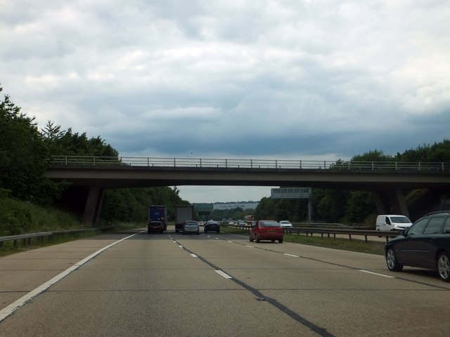 Allington Lane bridge over M27