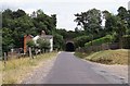 Cottages by the railway tunnel