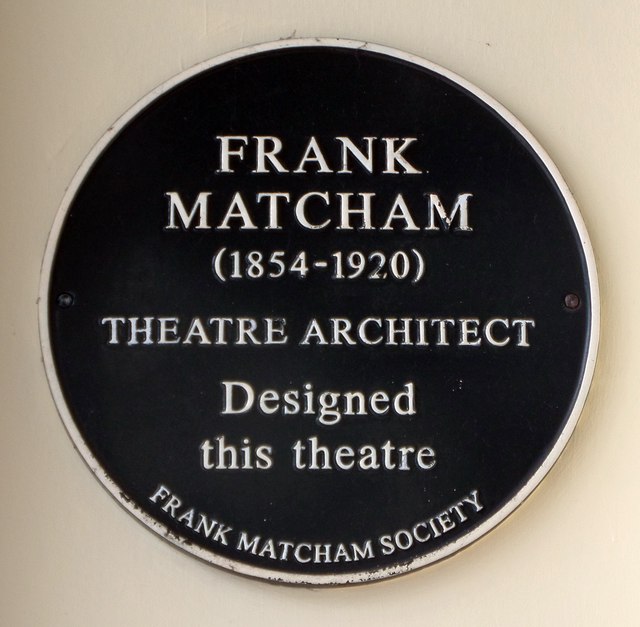 Plaque in the entrance portico of the Gaiety Theatre