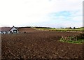 Ploughed field south of the B8