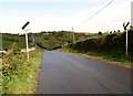 Exiting the Camlough 30mph zone on the Carrickcroppan Road