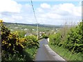 Descending west down Lissaraw Road