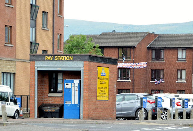Former car park hut, Belfast