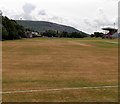 Sports fields in the south of Central Park, Blaina