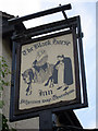 The Black Horse sign