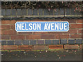 Nelson Avenue nameplate 2