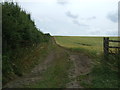 Field entrance off Colston Gate