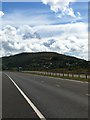 Faughill Mountain seen from the A1 near the border