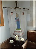 ST9723 : Saint Mary, Alvediston: banner by Basher Eyre