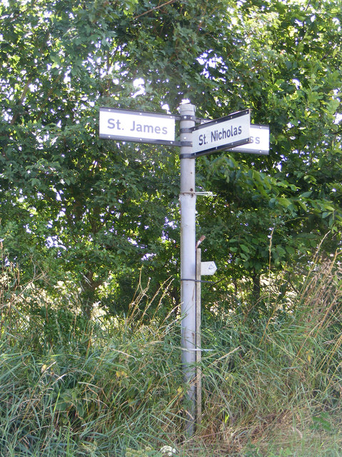 Roadsign on Mill Lane