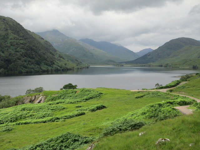 The west end of Loch Arkaig