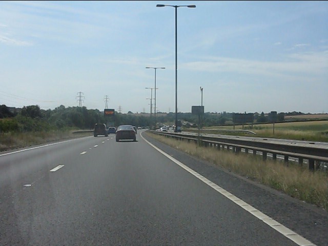 A14 Kettering western bypass © Peter Whatley :: Geograph Britain and ...