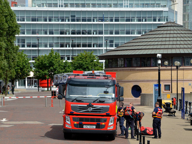 Fire appliance, Belfast (2013)