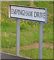 Empingham Drive sign