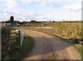 Entrance to Scalford Allotments