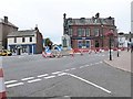 Roadworks in Lockerbie