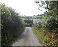 Approaching Pen-y-coppy Farm