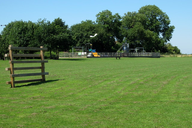 Playground by the trim trail