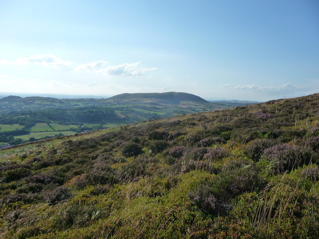 View from the slopes of Heath Mynd to... © Jeremy Bolwell :: Geograph ...