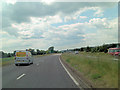 A12 approaches Brightwell Corner Roundabout