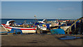 Beached fishing boats, Cromer