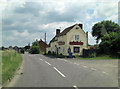 Church Road passes The Wheatsheaf