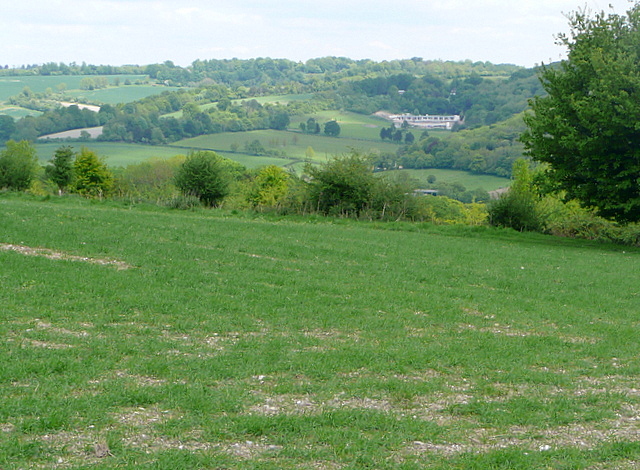 View across the Hambleden valley