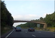 SP3071 : Rocky Lane bridge over A46 by David Smith