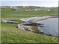 HU5463 : Beach at the head of North Voe by Oliver Dixon