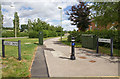 Combined cycleway and footpath