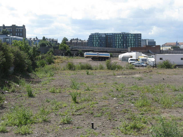 Development site at Fountainbridge