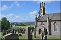 Cavers Church and churchyard