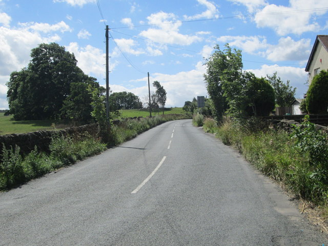 Bingley Road - viewed from near Derry Hill Farm