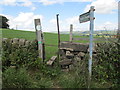 Footpath & Stile - Bingley Road