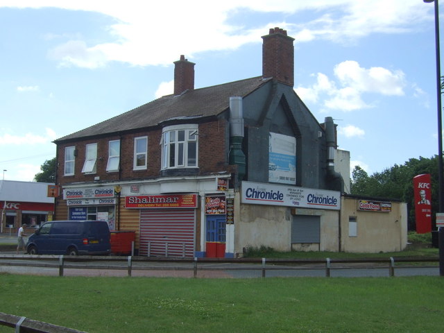 Shops on Ponteland Road, Cowgate