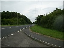 SN5705 : The A48 heading for Fforest by Martyn Harries