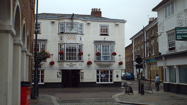 Hertford town centre © Malc McDonald cc-by-sa/2.0 :: Geograph Britain ...