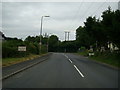 Approaching the road junction at Capel Hendre