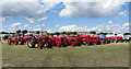 SU0599 : Vintage tractor line-up by Gareth James