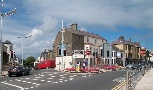 The junction of Bryansford Road and the Central Promenade
