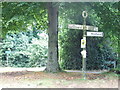 Fingerpost near Detling