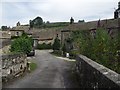 Stone cottages in Hebden