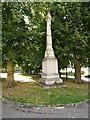 TL8564 : Martyrs' Memorial, Bury St Edmunds Abbey Gardens by David Dixon