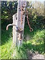 Henllan Amgoed Chapel - old pump