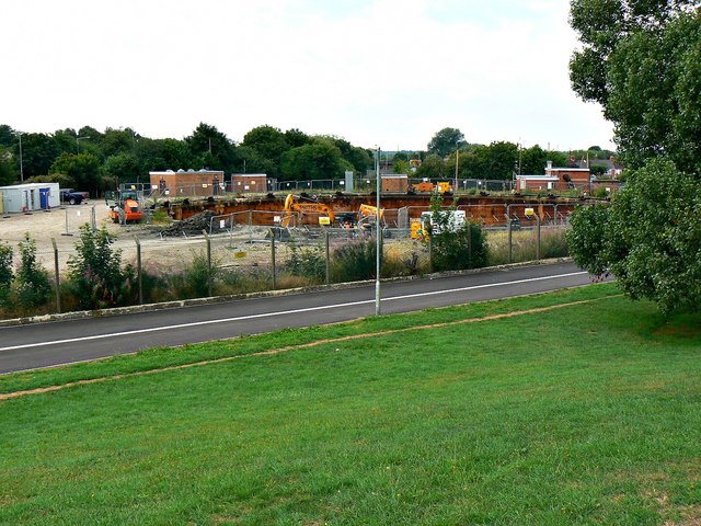 Site of gasholder, Iffley Road, Swindon (5 of 5) 08 August 2013