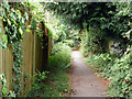 Footpath from Church Lane to Balcombe Road