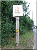 TQ7357 : Maidstone Town Sign by Chris Whippet