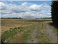 Redundant hangar by Horsemere Green Lane