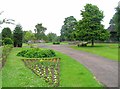 SK9234 : Dysart Park towards bandstand by Andrew Tatlow